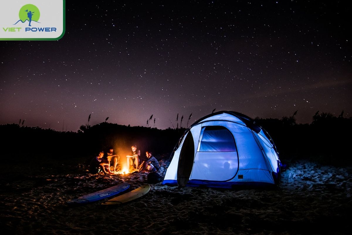 Enjoy Overnight Camping by the Beach