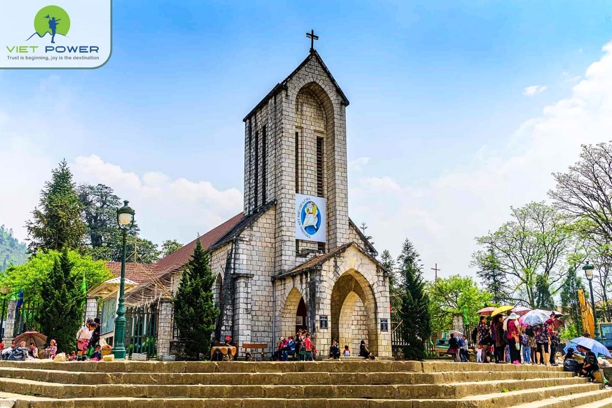 (4) Sapa stone church
