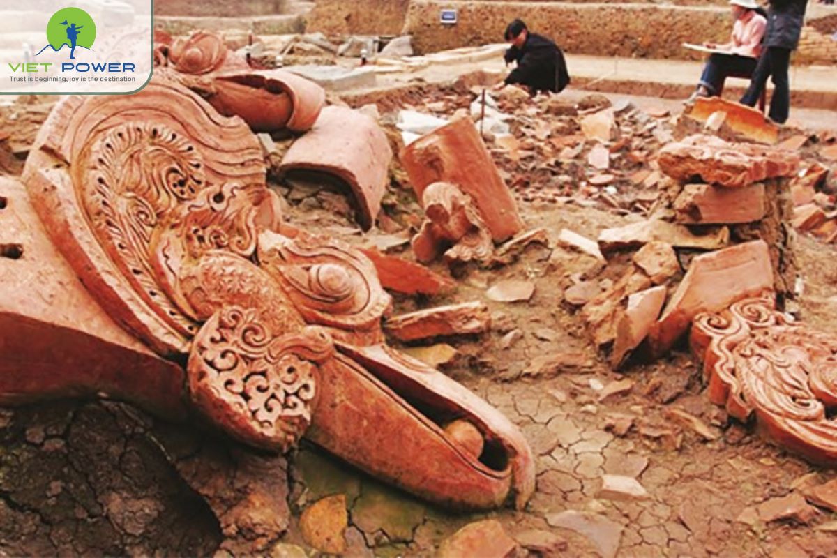 Archaeological site at 18 Hoang Dieu Street