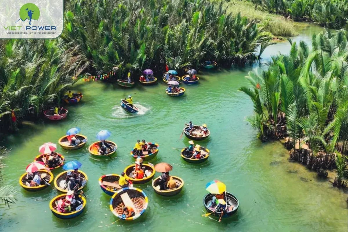 Countryside Cycling & Water Coconut Forest Cruise