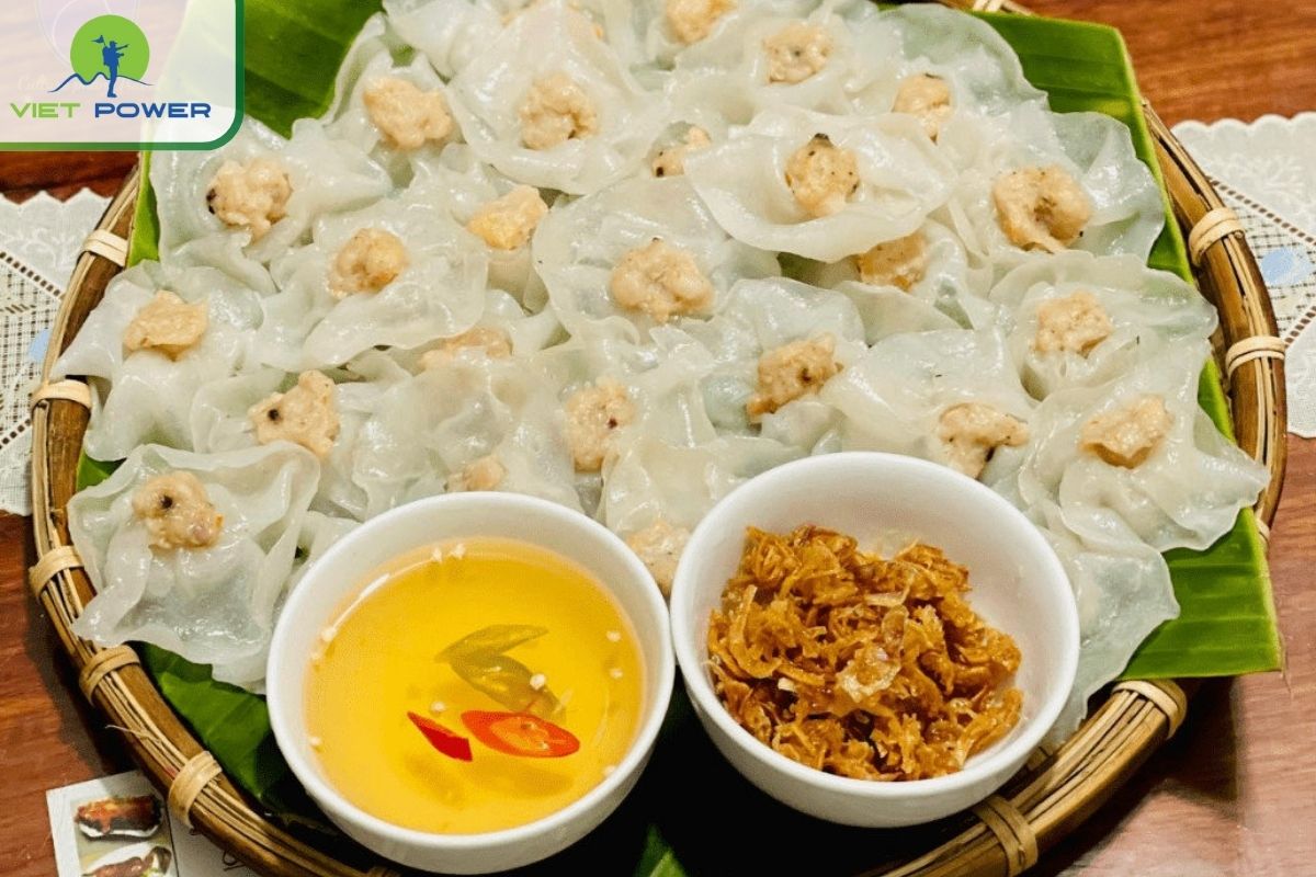 White Rose, a delicate dumpling filled with shrimp or pork