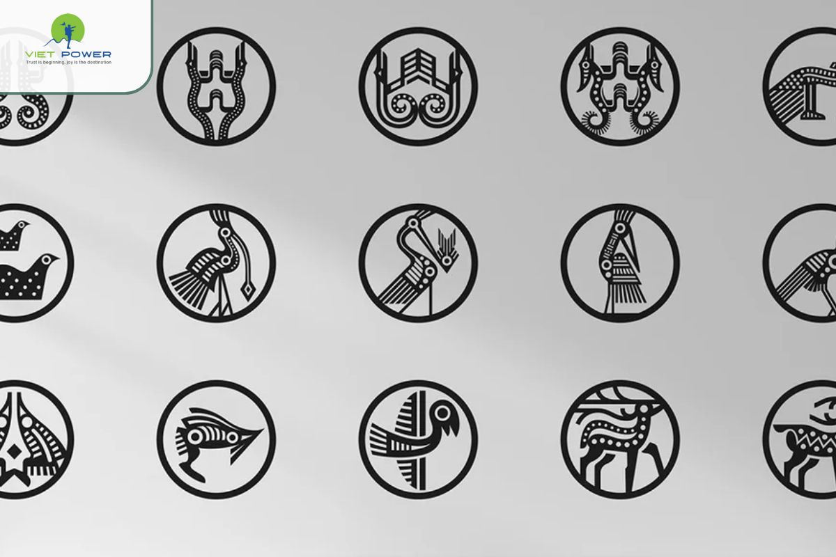 Dong Son bronze drum Iconographic