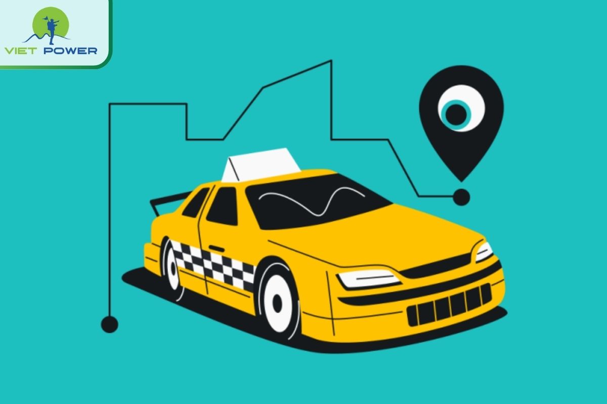 Taxis and ride-hailing apps in Ho Chi Minh City.