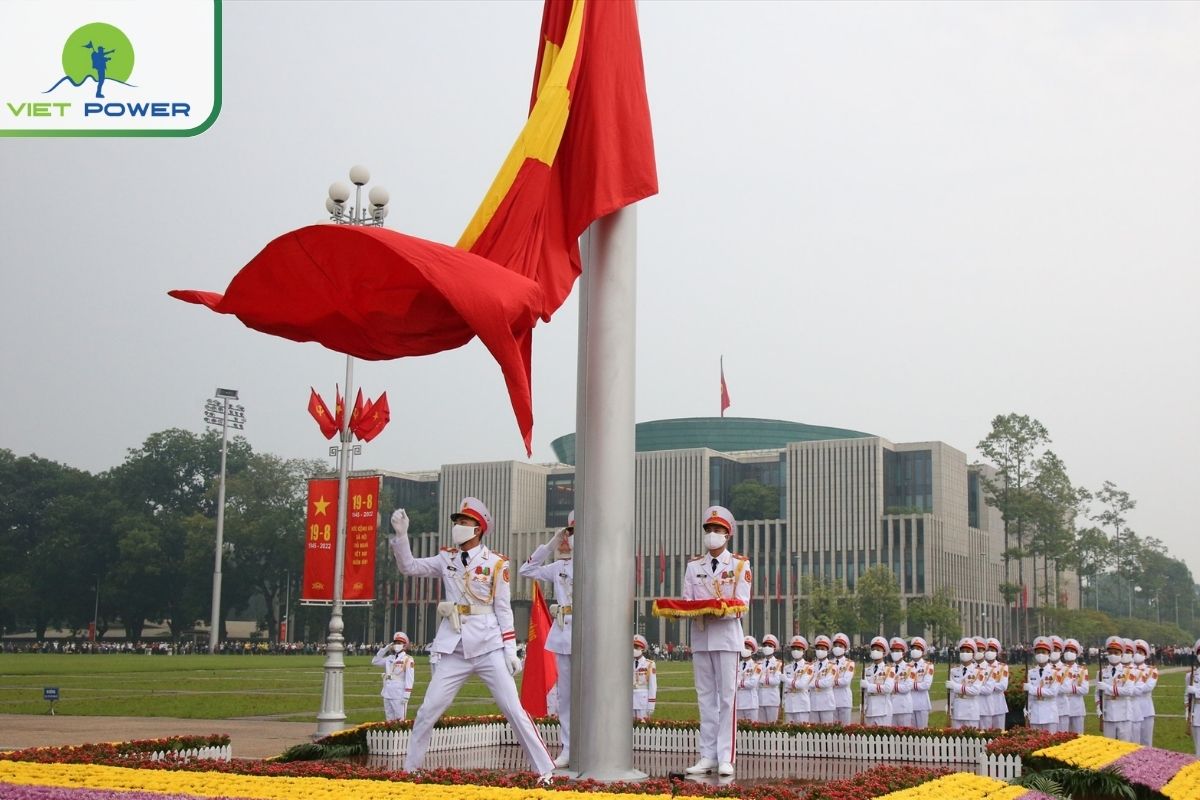 Watch the 9 PM Flag Lowering Ceremony at Ba Dinh Square
