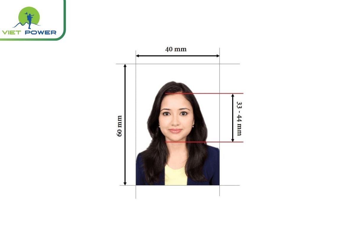 Passport Photo (4x6 cm, White Background)
