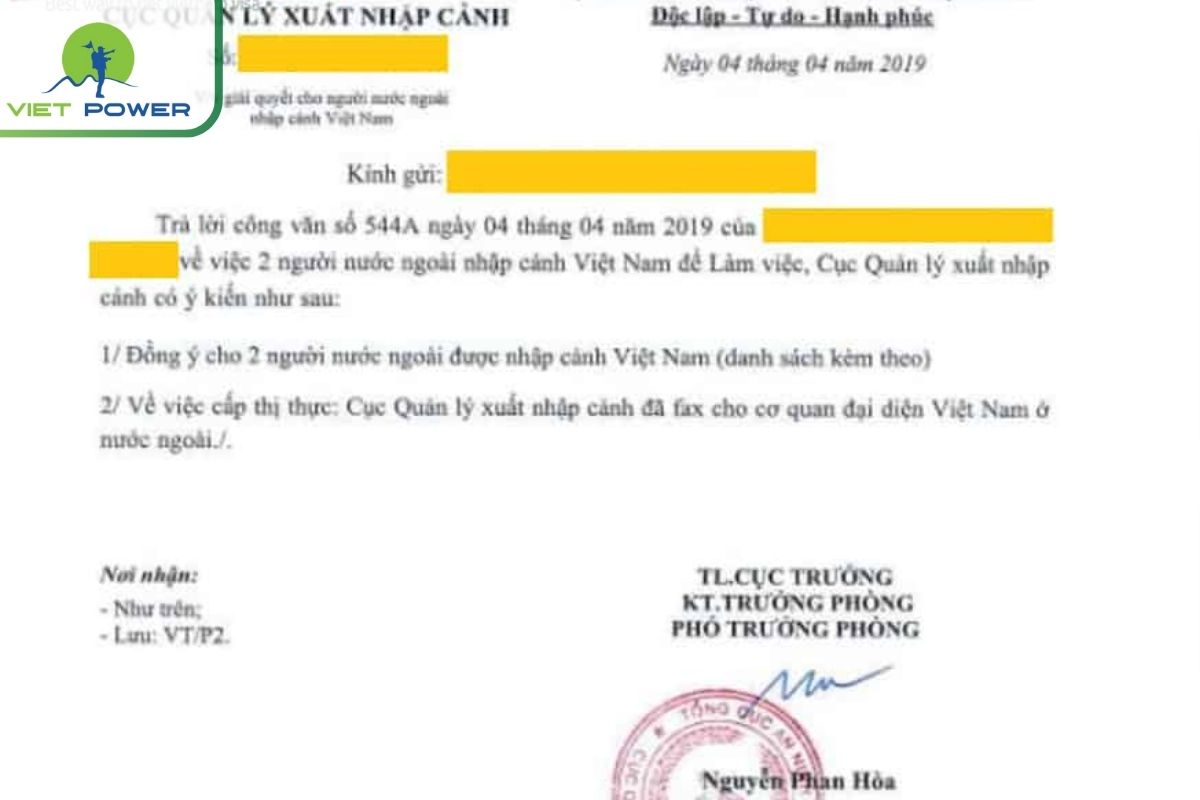 Types of Vietnam Visa Approval Letters