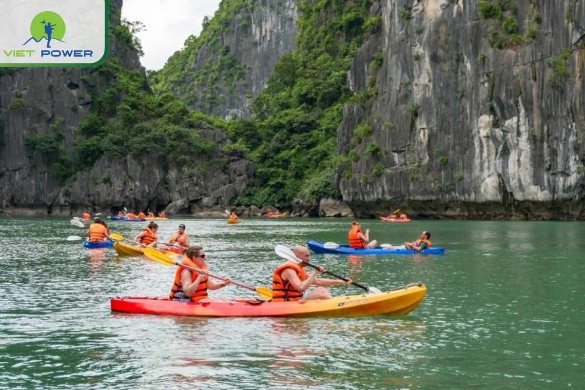 Sunset kayaking in An Thoi, Phu Quoc