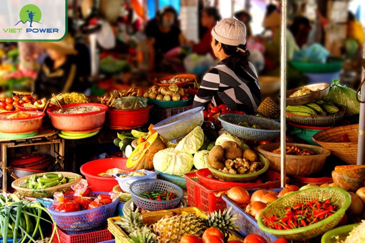 Visiting local markets is one of the best cultural activities in Vietnam