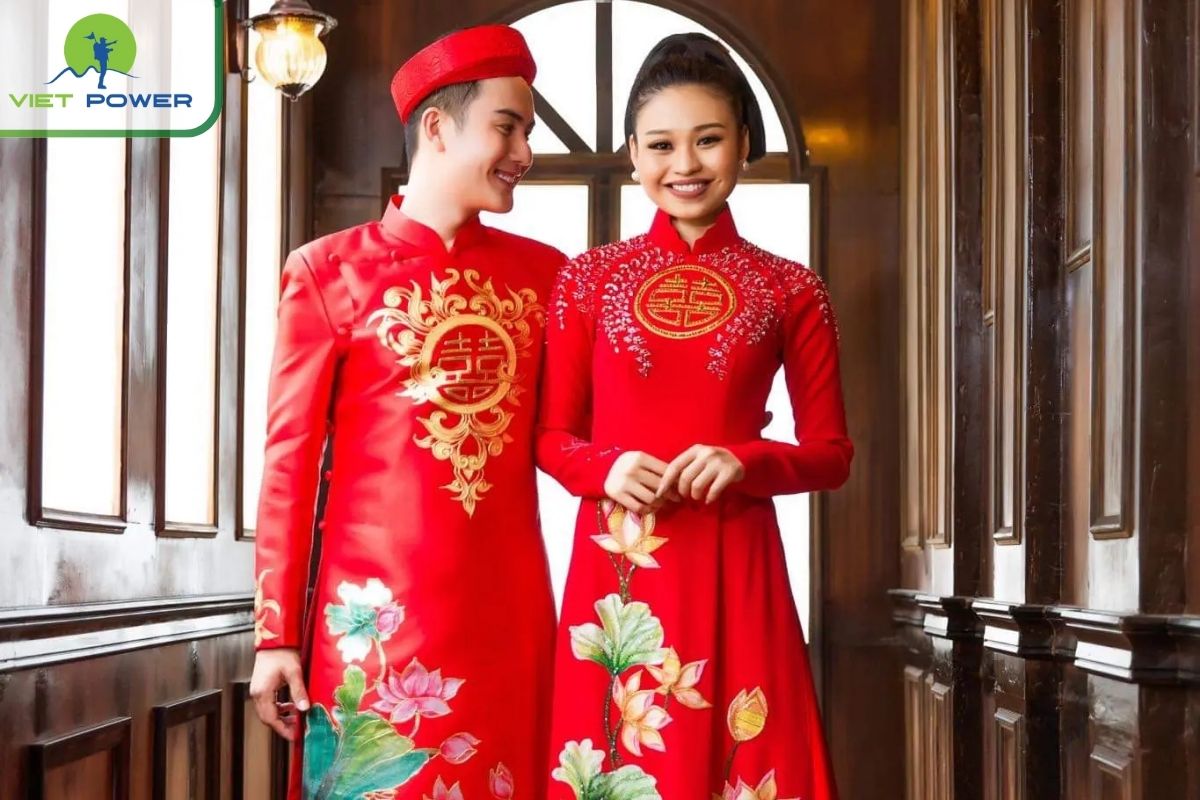 The beauty of the Ao Dai.