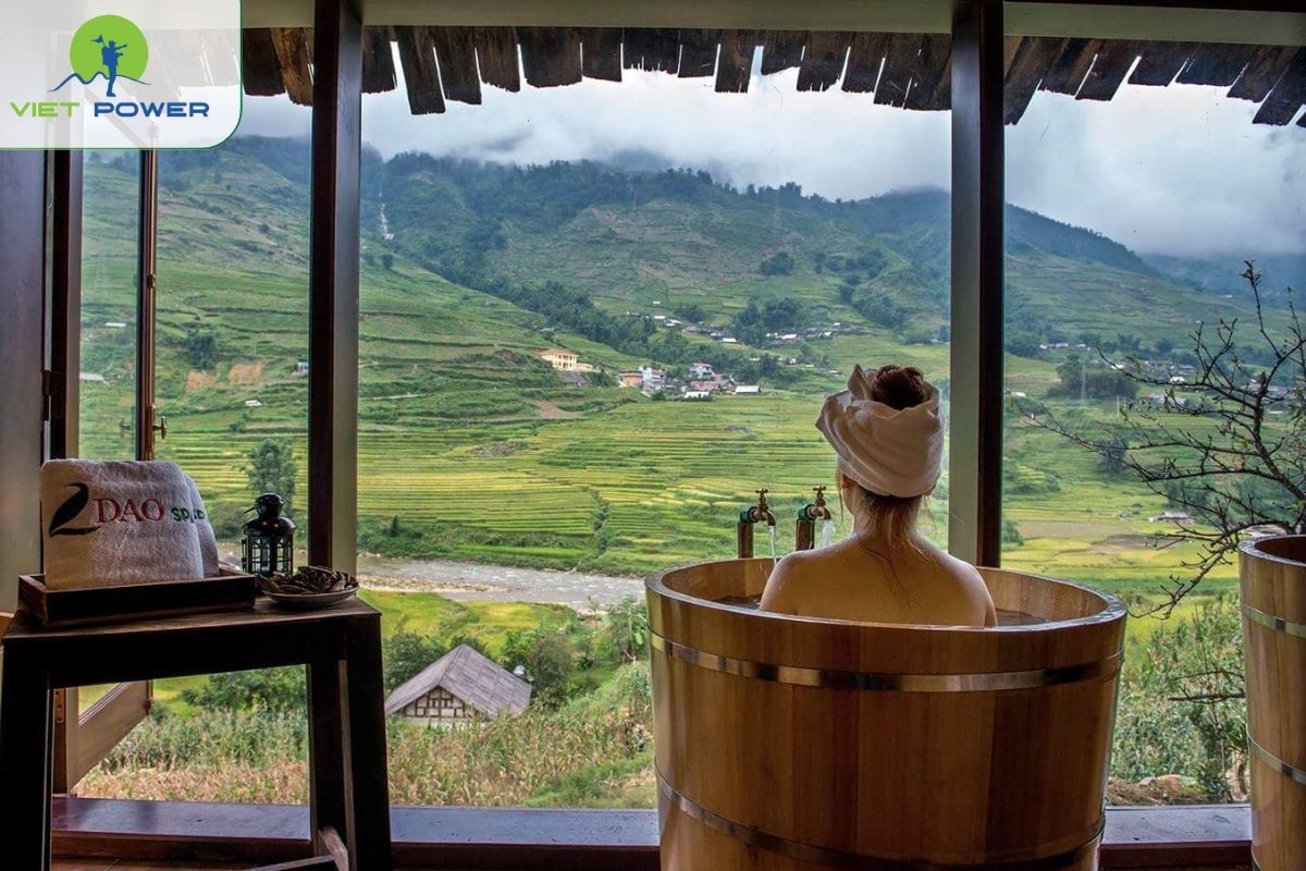 Relax in a Red Dao Herbal Bath 