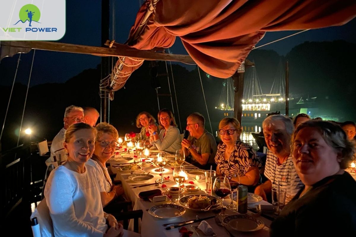 Romantic Sundeck Dinner Under the Sunset