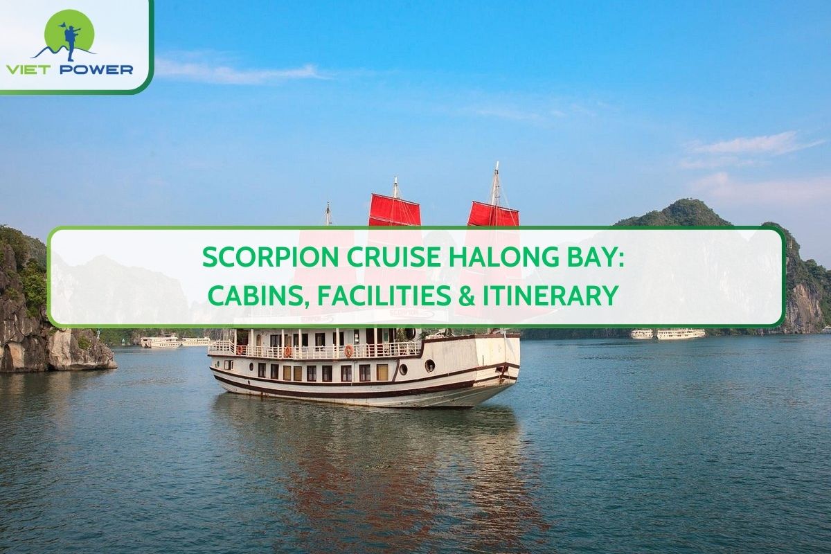 Scorpion Cruise Halong Bay: Cabins, Facilities & Itinerary