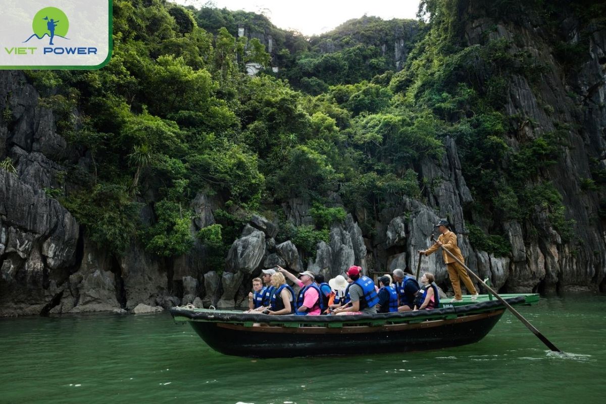 Take part in a bamboo boat ride with local fishermen