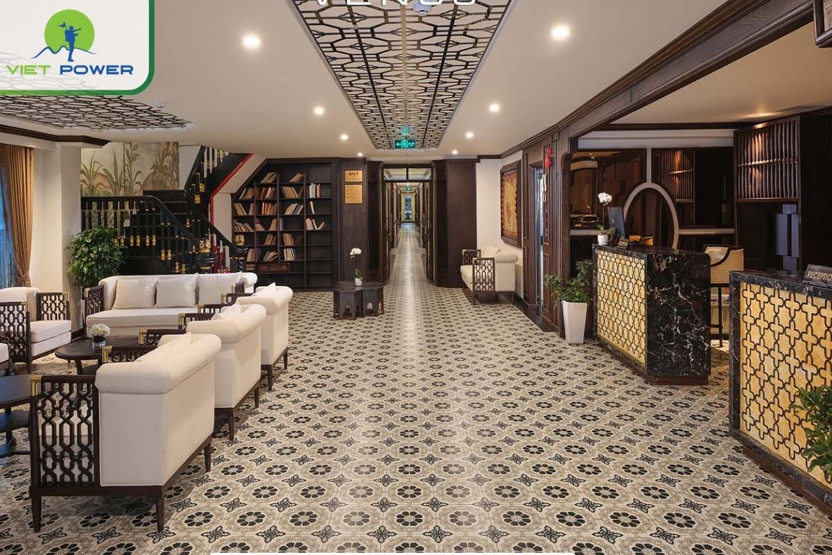 A lounge area with comfortable seating