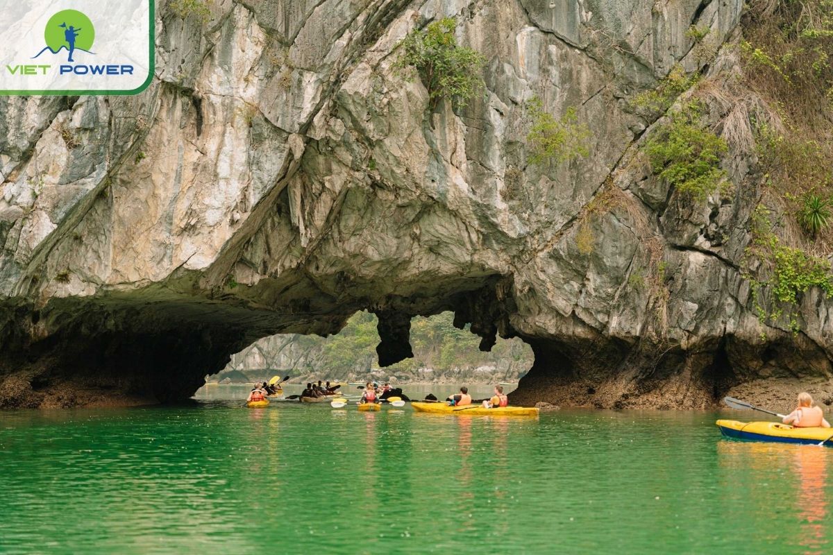 Dark & Bright Cave by kayak