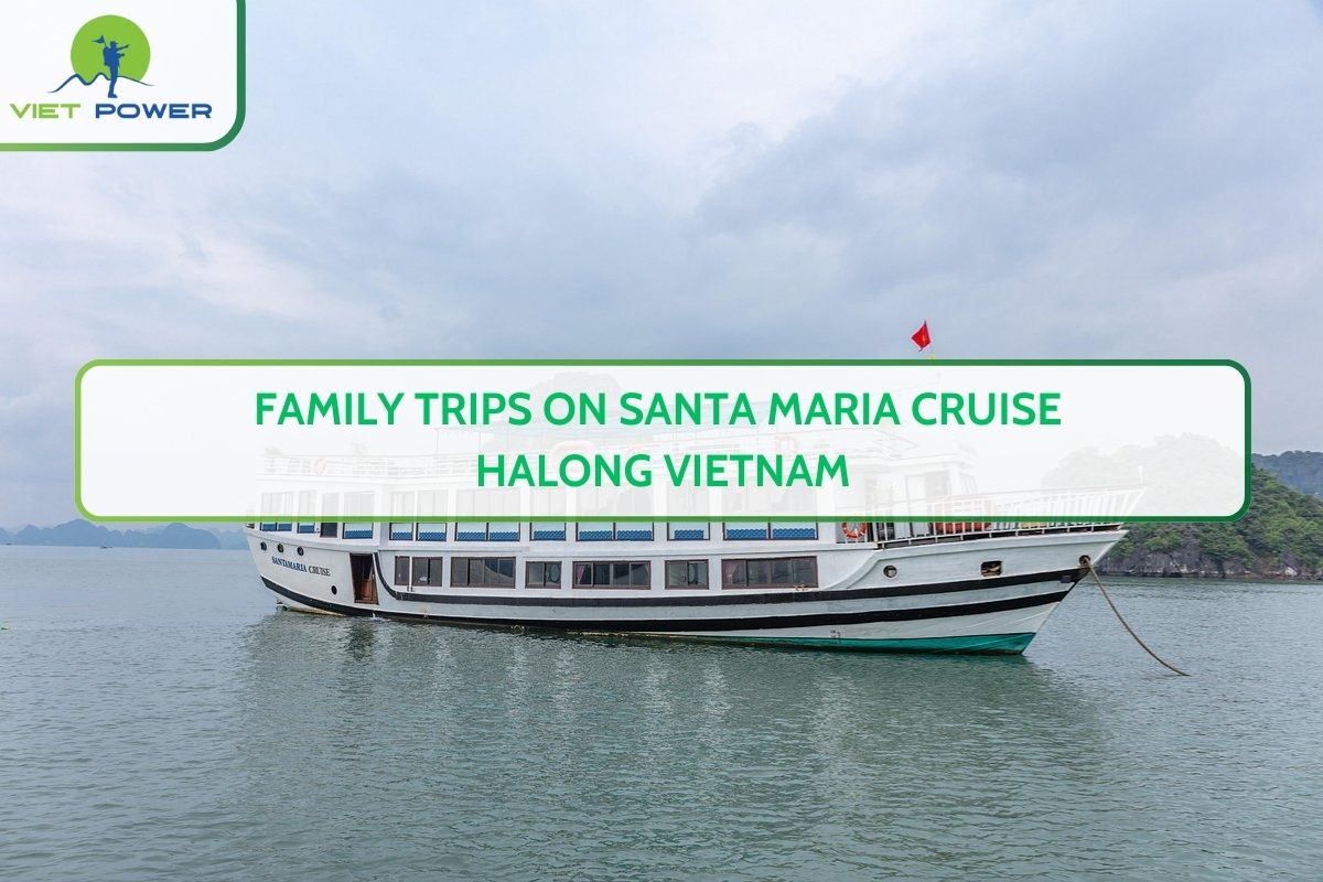Family Trips on Santa Maria Cruise Halong Vietnam