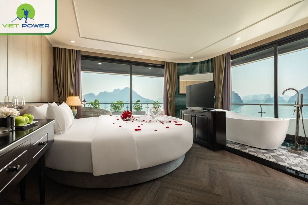 Executive Suite Ocean with Private Balcony (VIP Cabin)