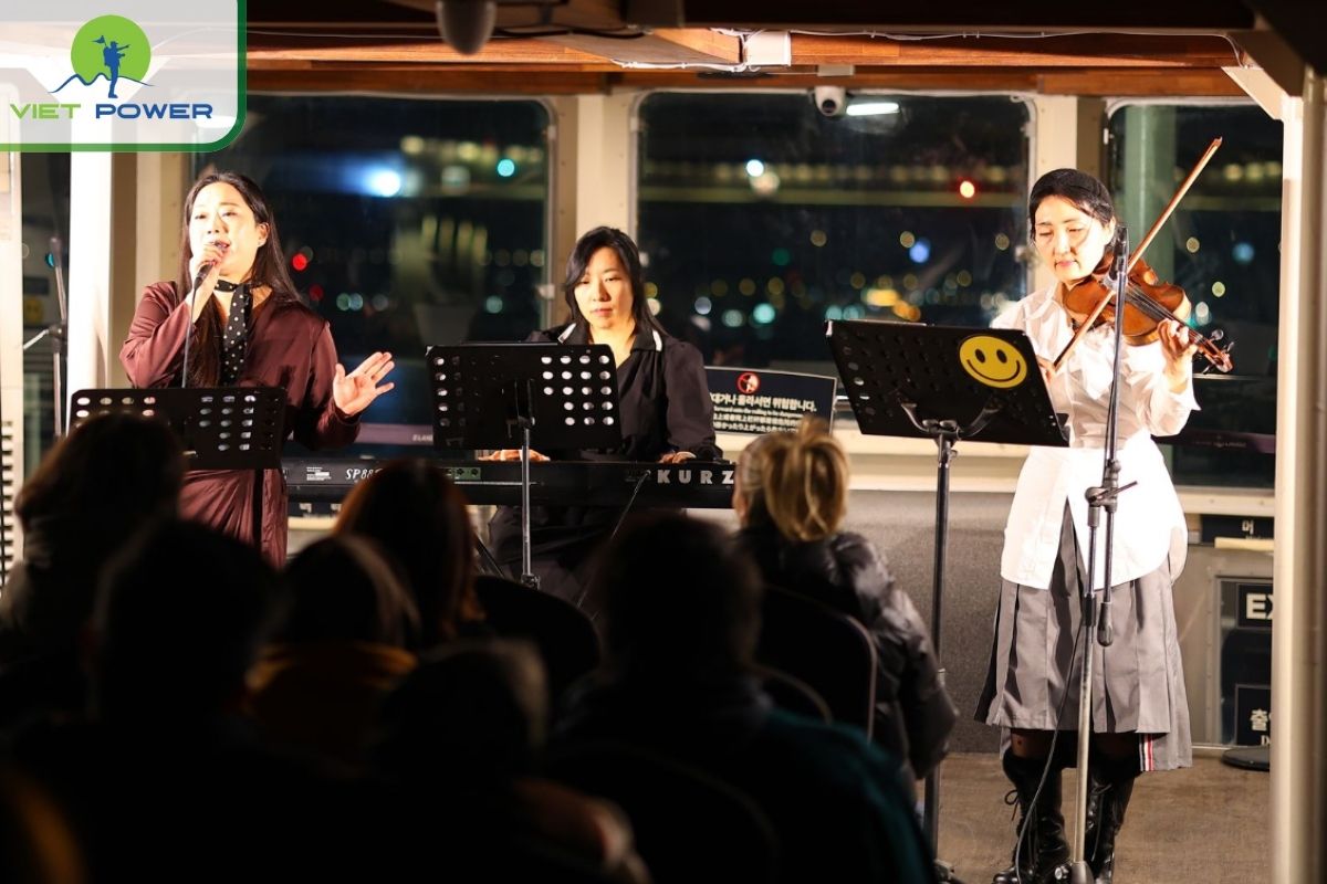 Enjoy live violin performances