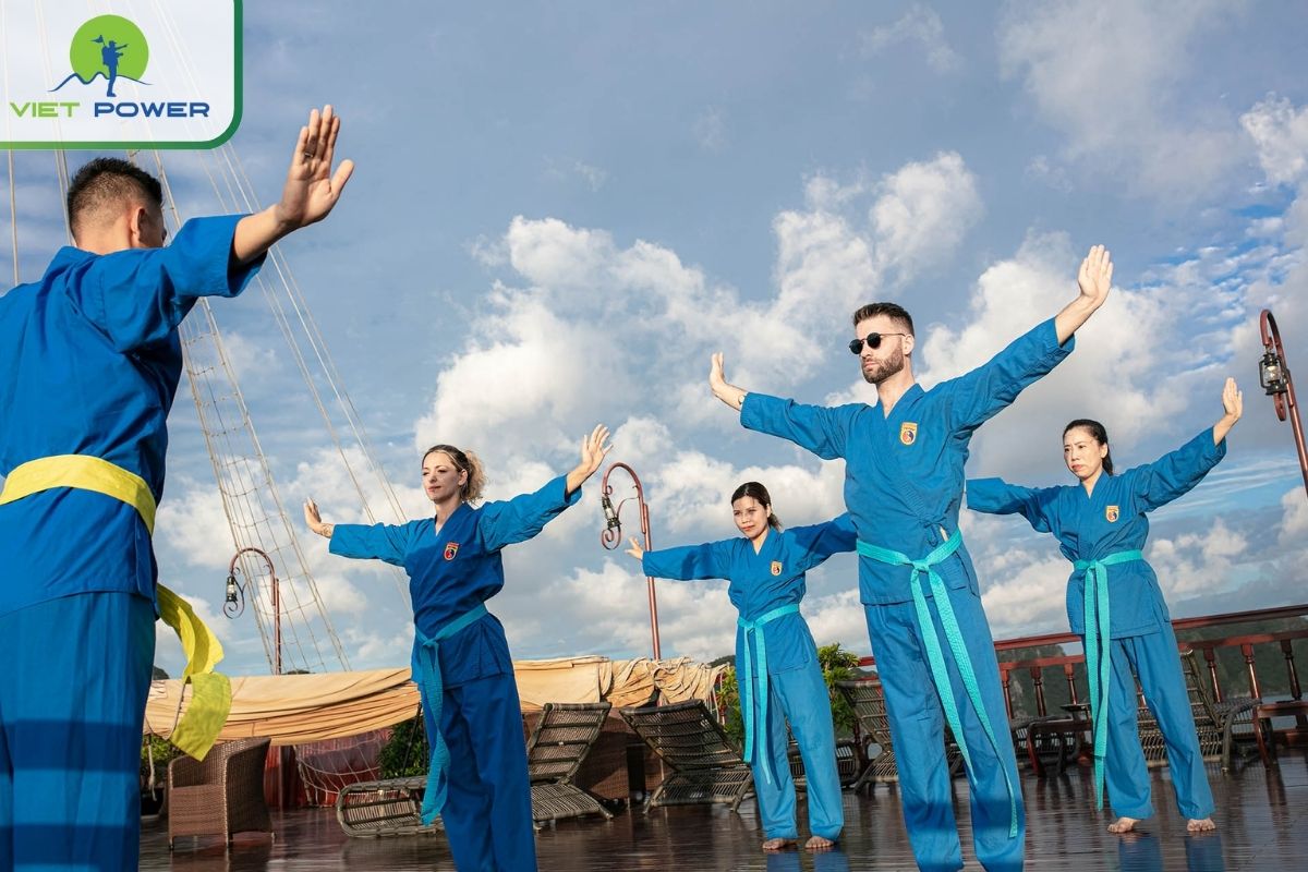 Traditional Vovinam Martial Arts Sessions on the sundeck