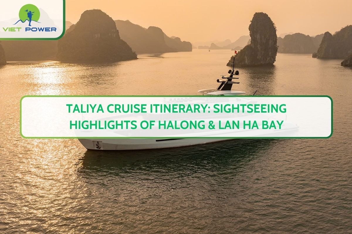 Taliya Cruise Itinerary: Sightseeing Highlights of Halong & Lan Ha Bay