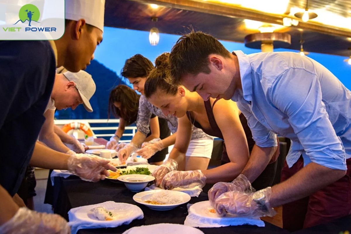 Cooking Class led by the ship’s Head Chef