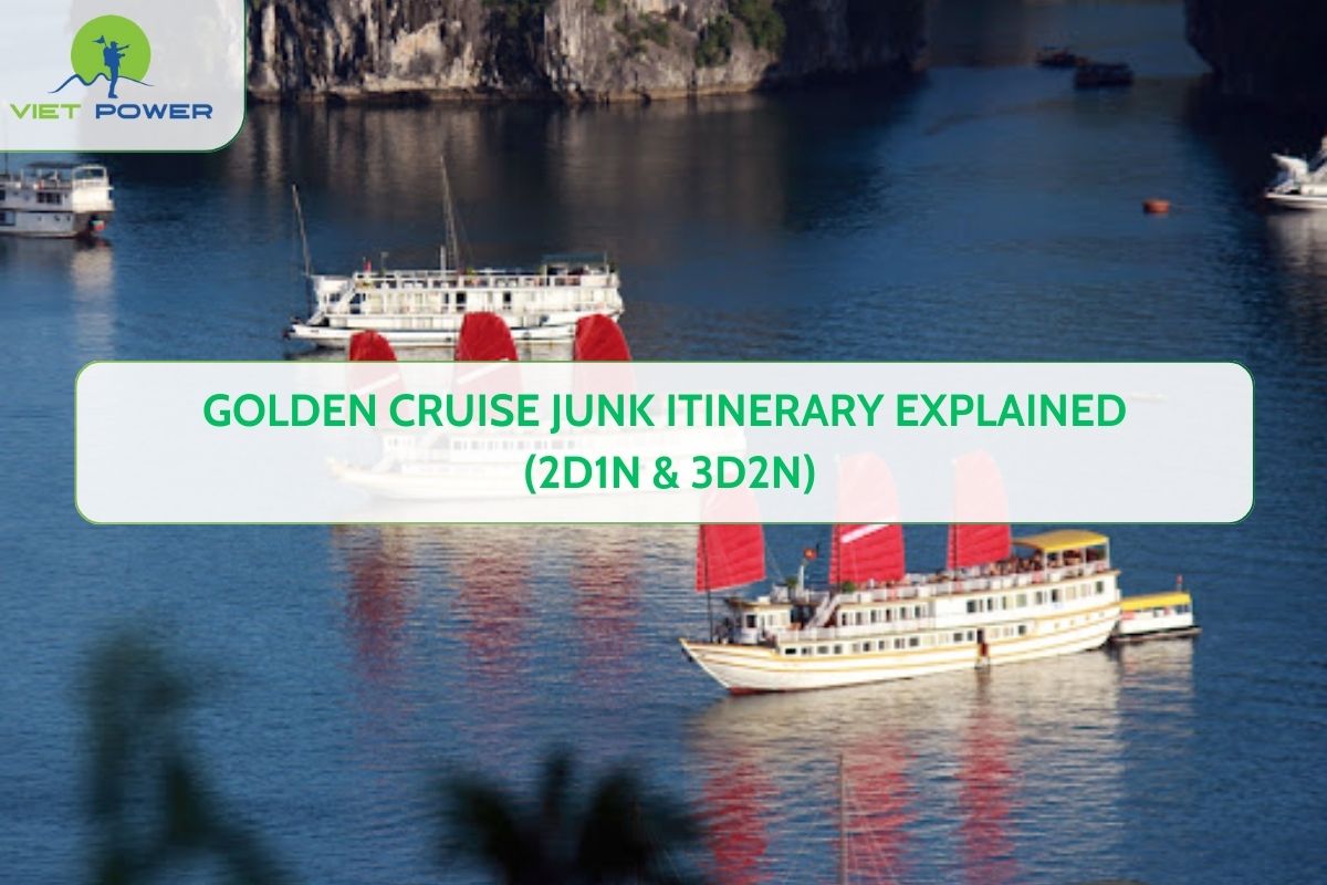 Golden Cruise Junk Itinerary Explained (2D1N & 3D2N)