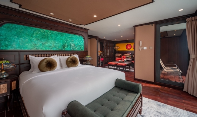 President Suite on Indochine Grand Cruise