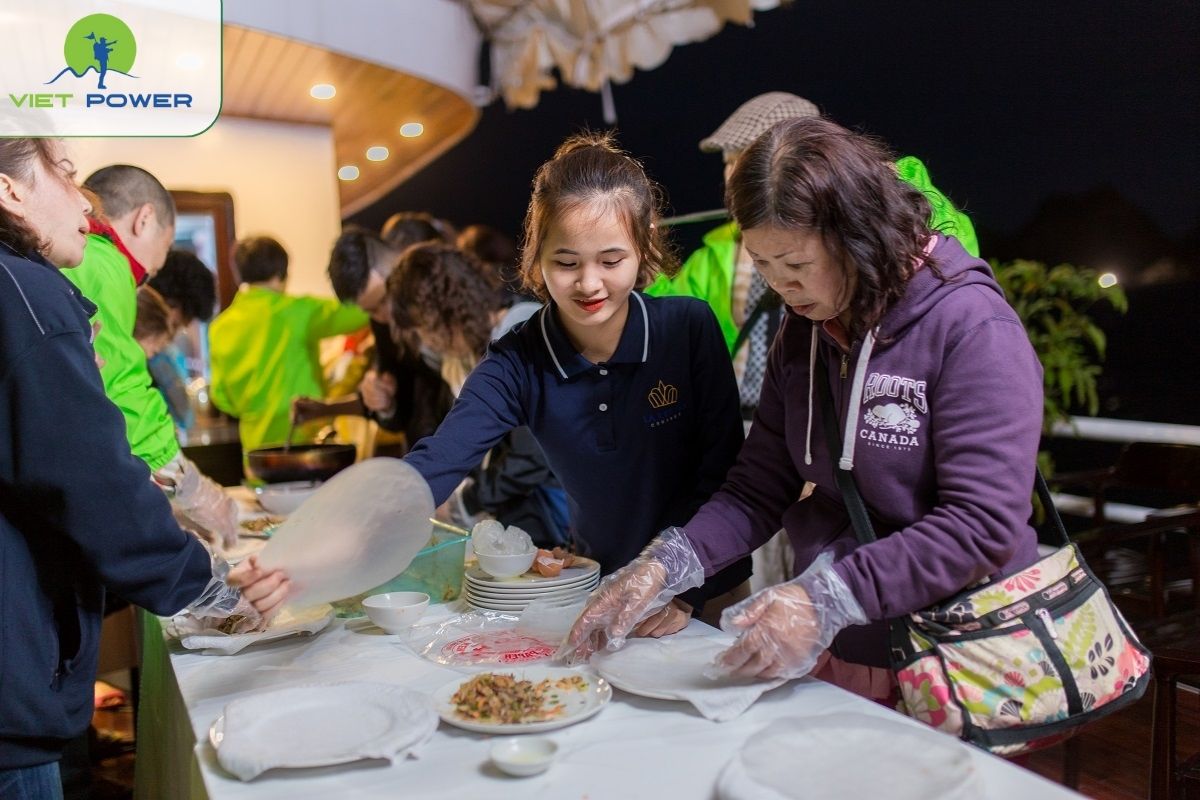 Cooking demonstration
