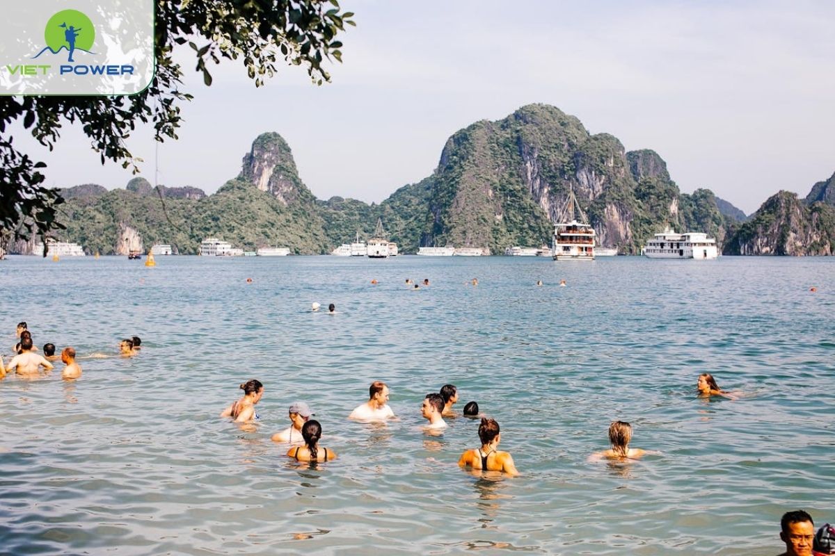 Stop at a secluded beach for swimming