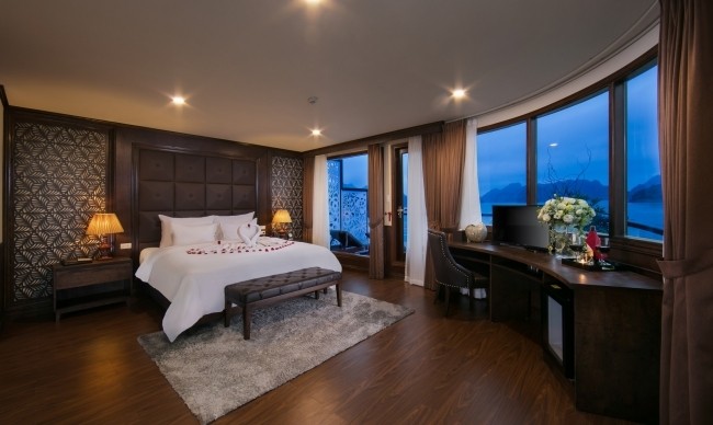 Spacious and modern cabins