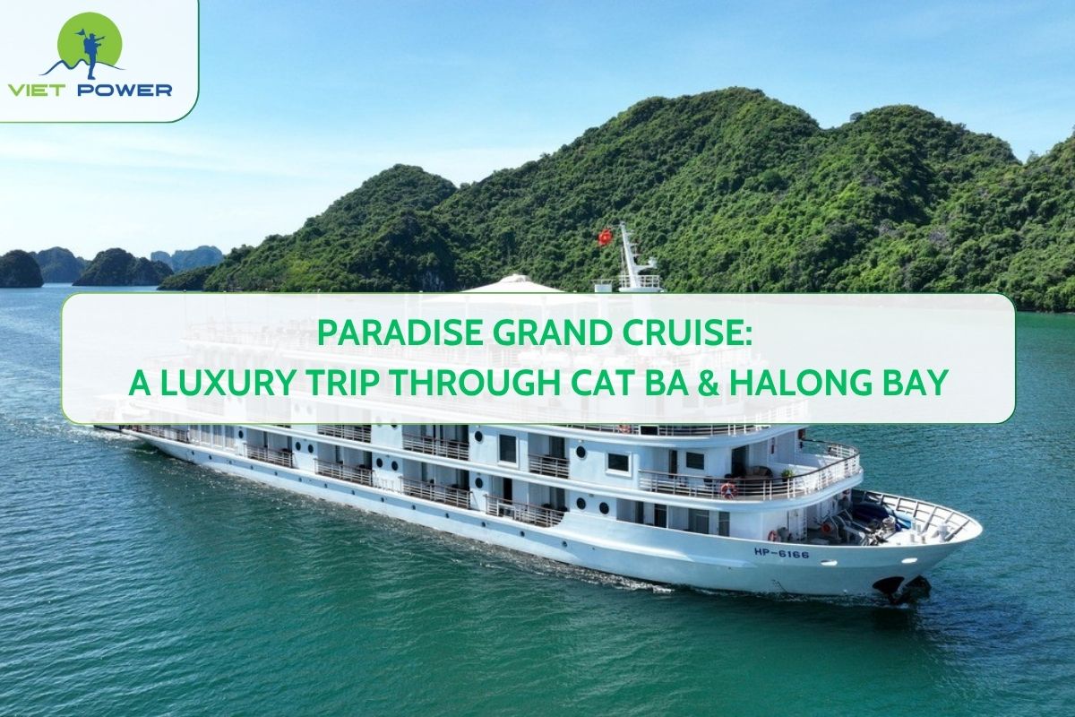 Paradise Grand Cruise: A Luxury Trip through Cat Ba & Halong Bay