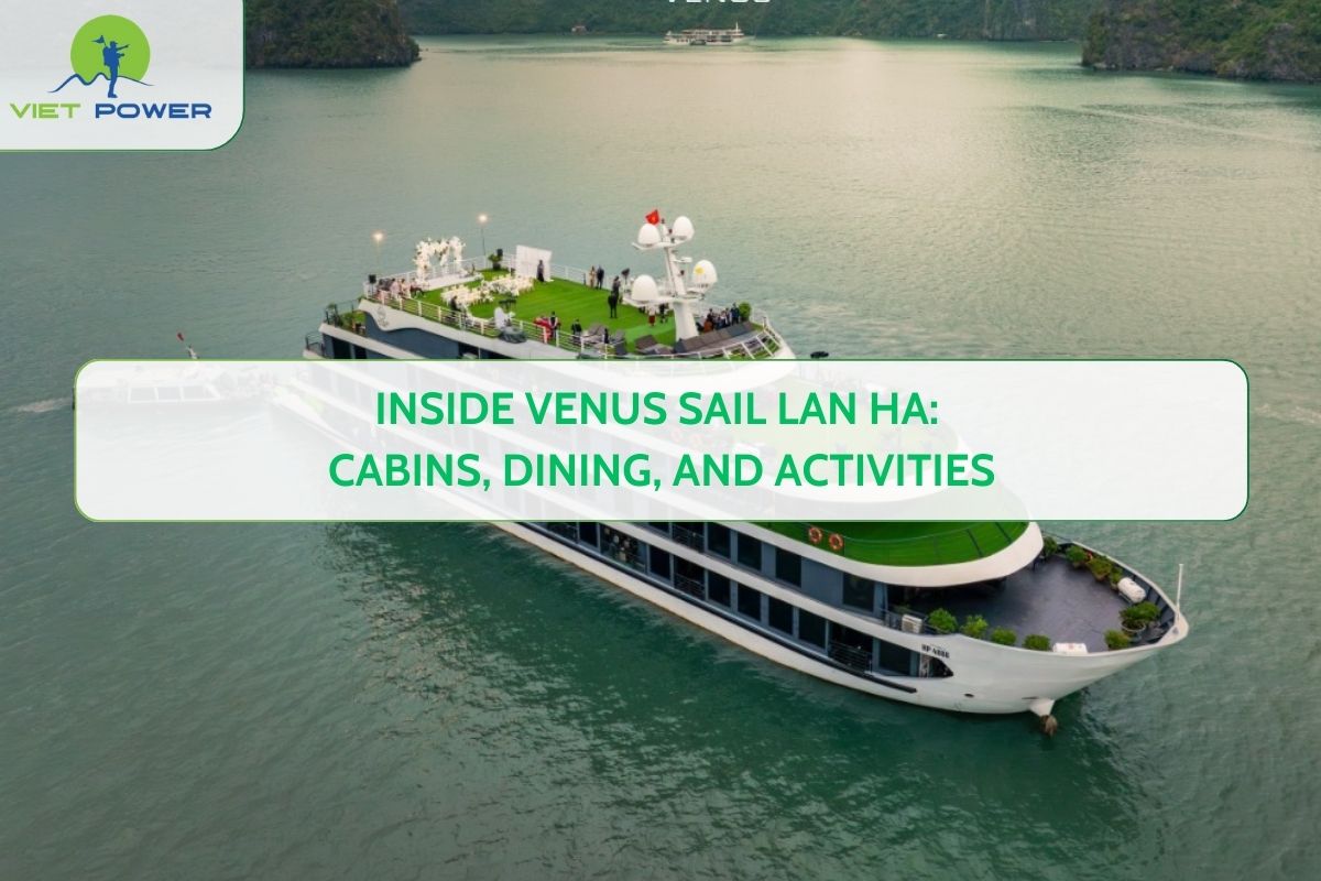 Inside Venus Sail Lan Ha: Cabins, Dining, and Activities