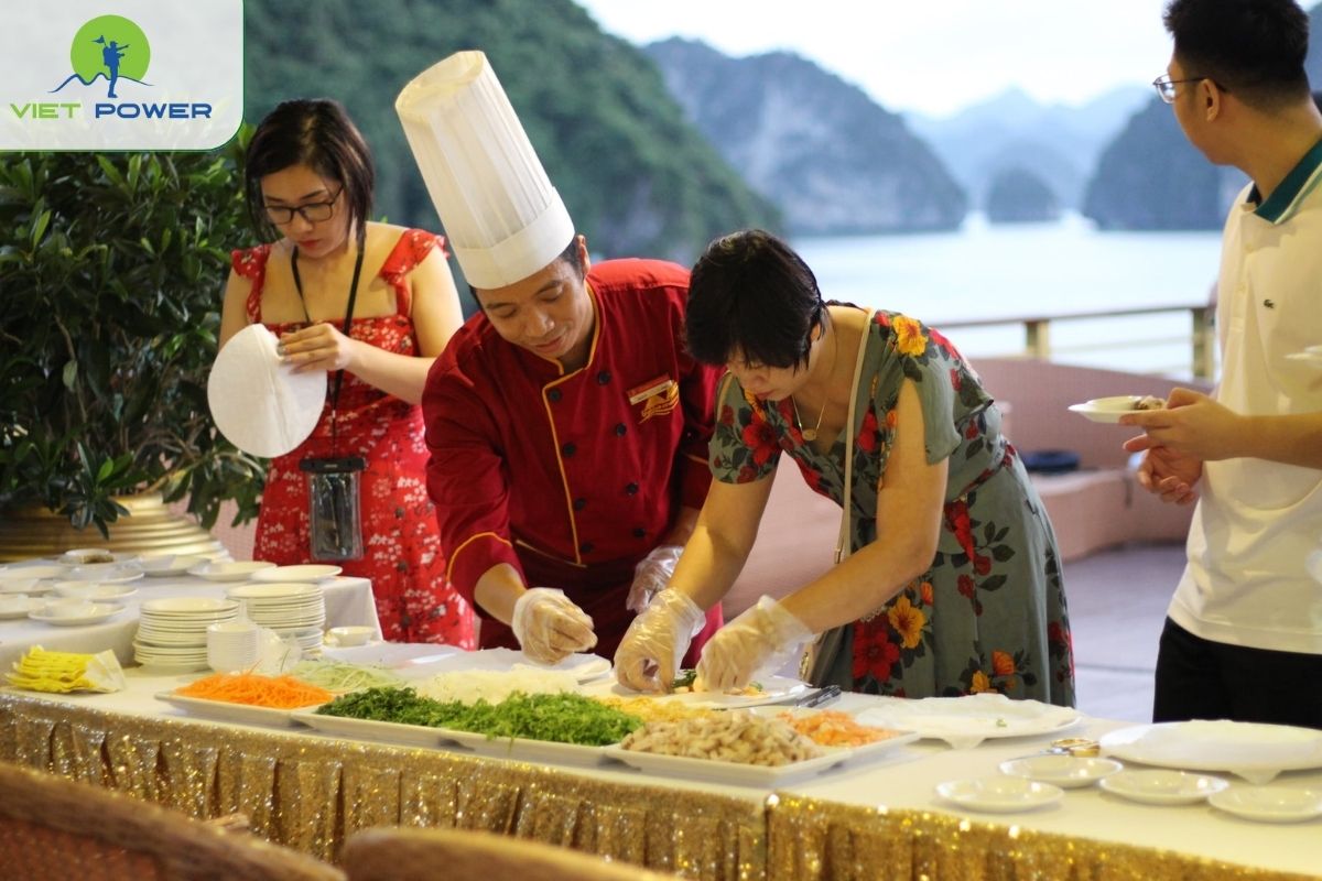 Cooking class focused on Vietnamese cuisine